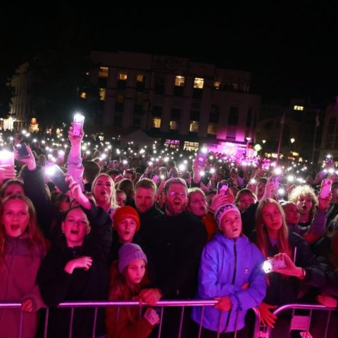 1/Frábær stemning á Akureyrarvöku 2024.