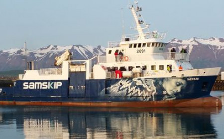 Ferry from Dalvík: Sæfari
